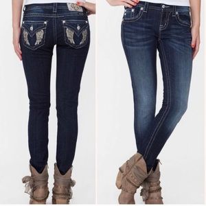 Miss Me Signature Skinny Stretch Wings